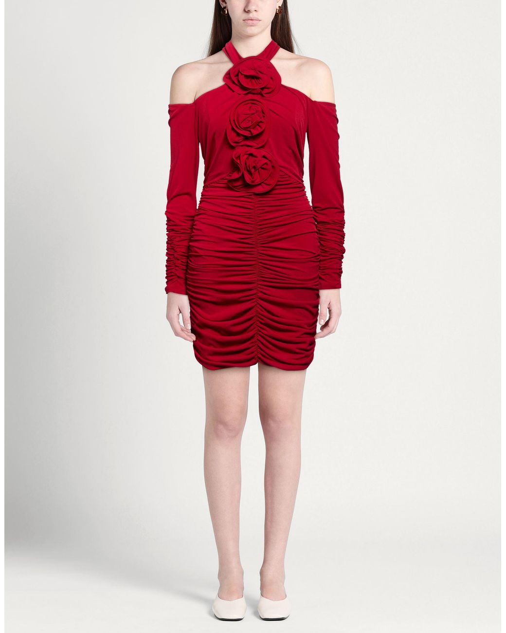 Babylon Red Mini Dress