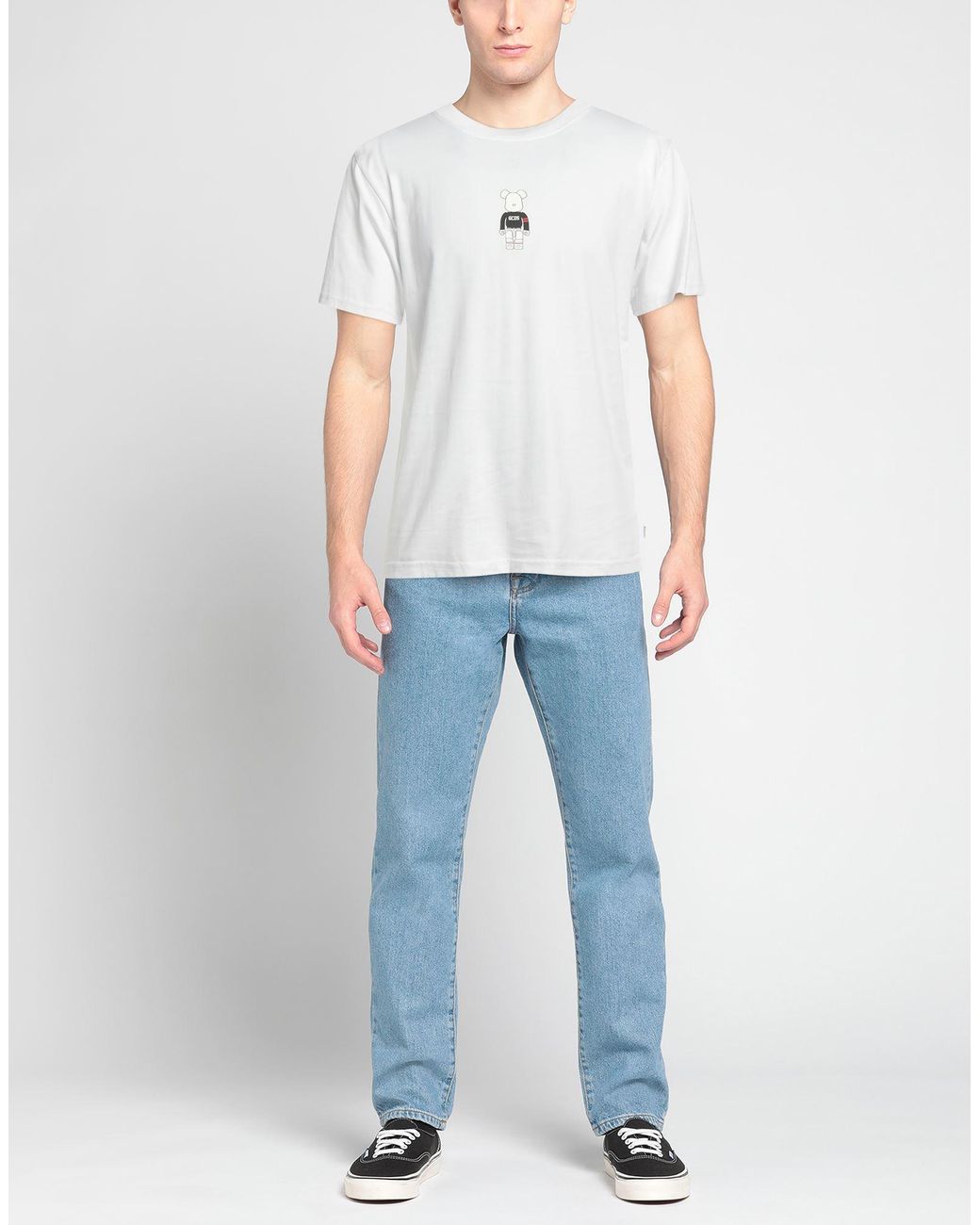 Gcds White T-shirt for men