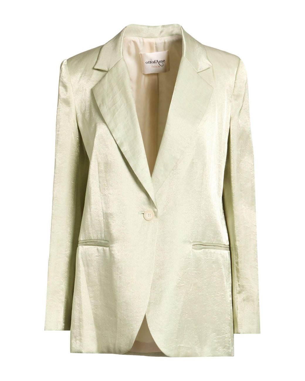 Ottod'Ame Natural Light Blazer Viscose, Linen, Polyamide