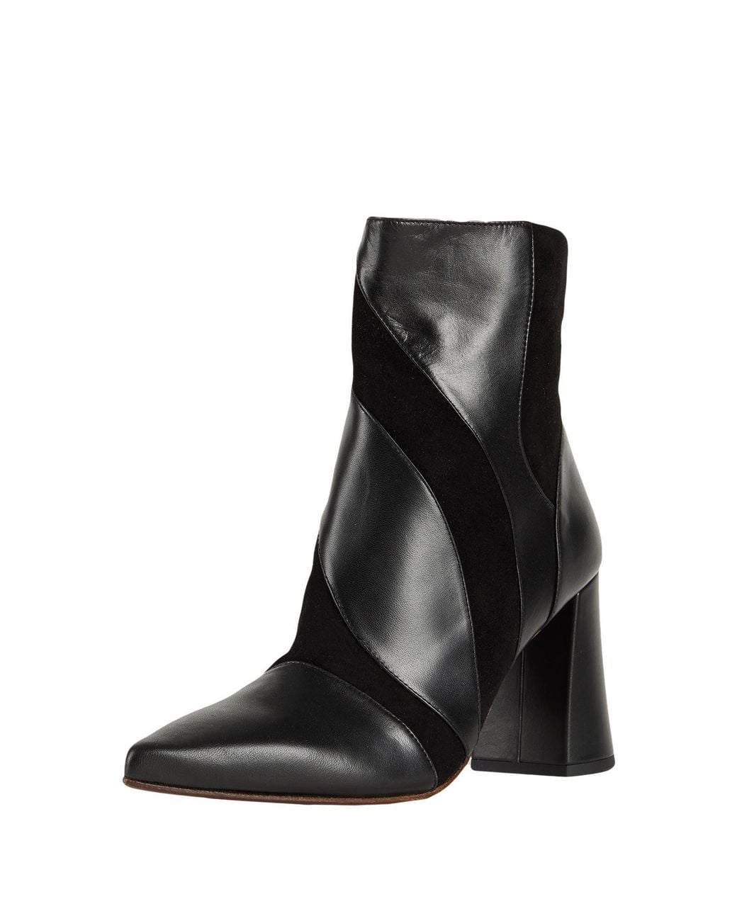 Chie Mihara Black Ankle Boots Leather