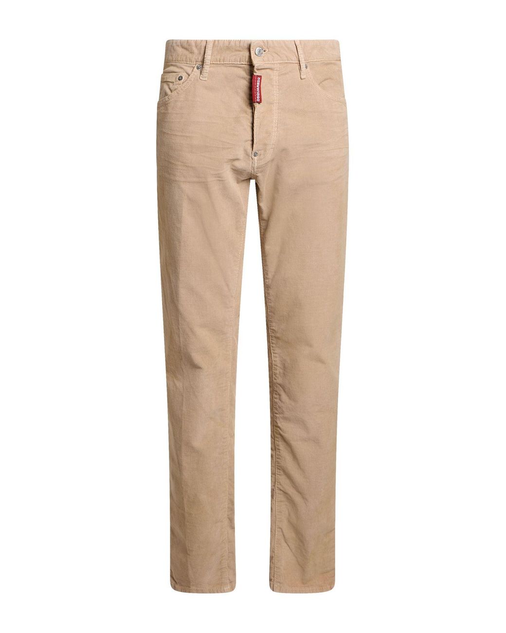 DSquared² Natural Pants Cotton, Elastane for men