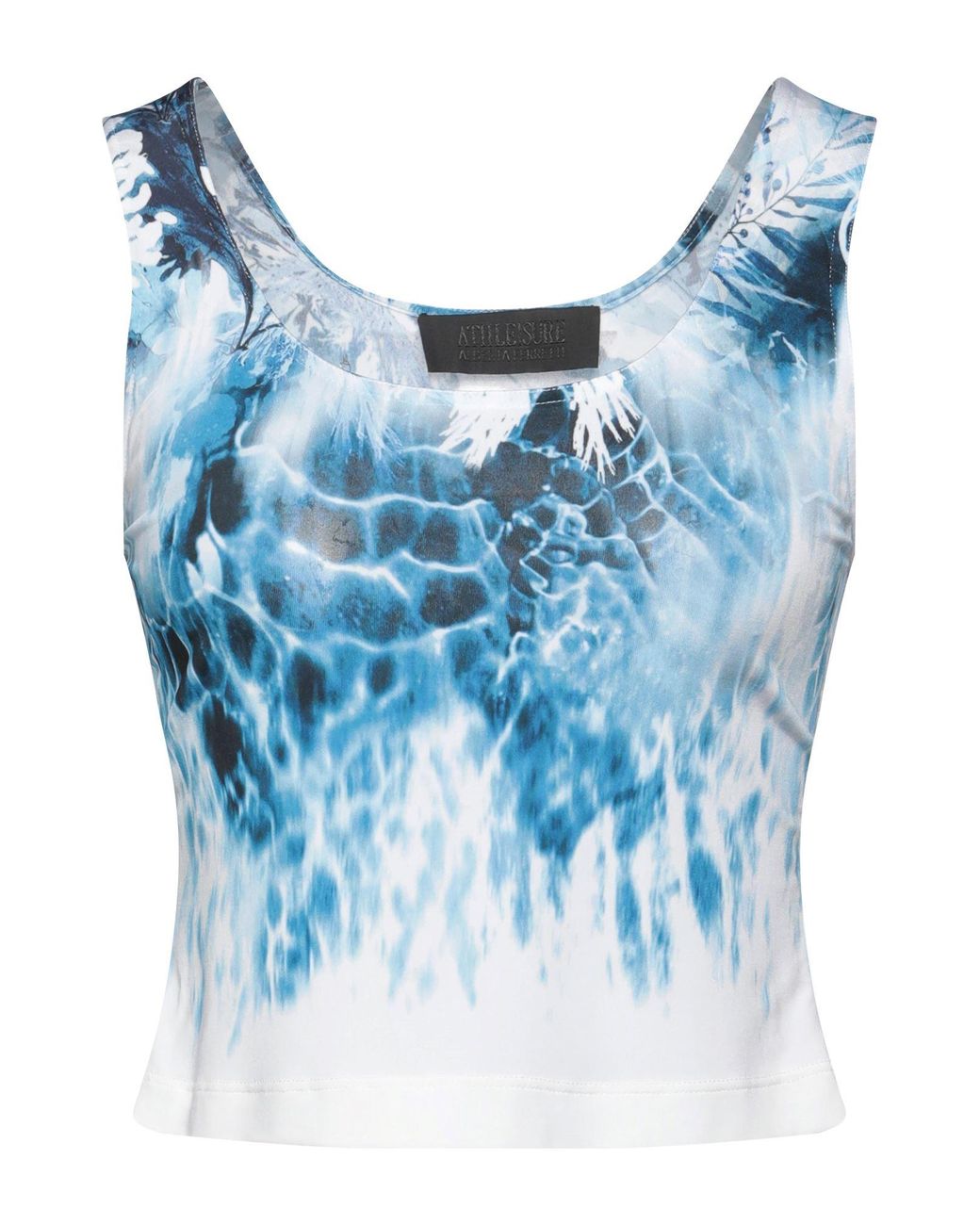 Alberta Ferretti Blue Tops