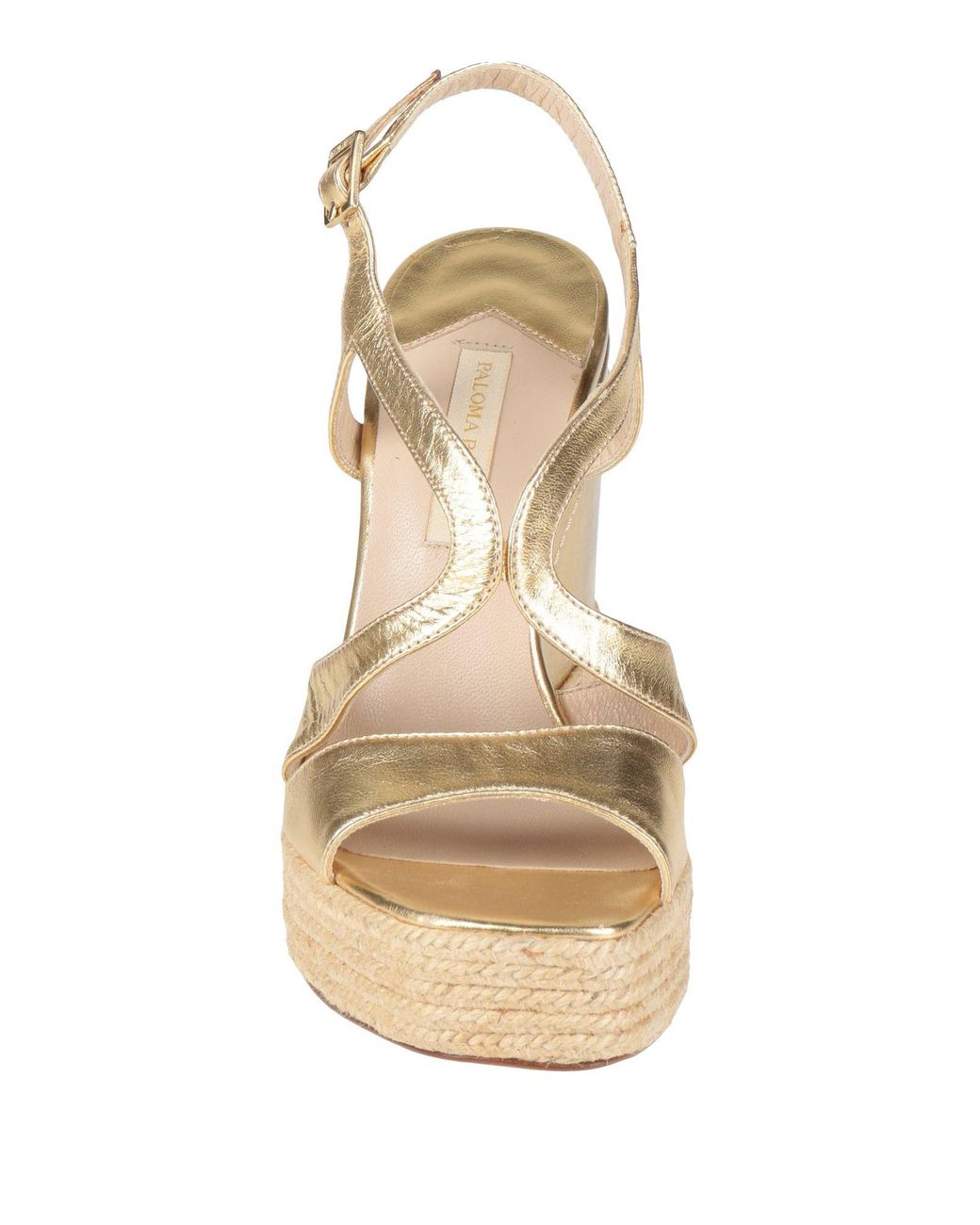 Paloma Barceló Natural Sandals Leather