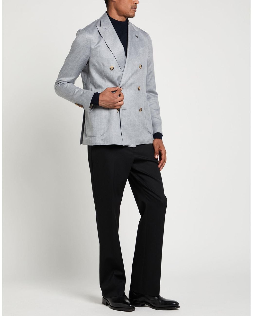 Lardini Gray Blazer for men