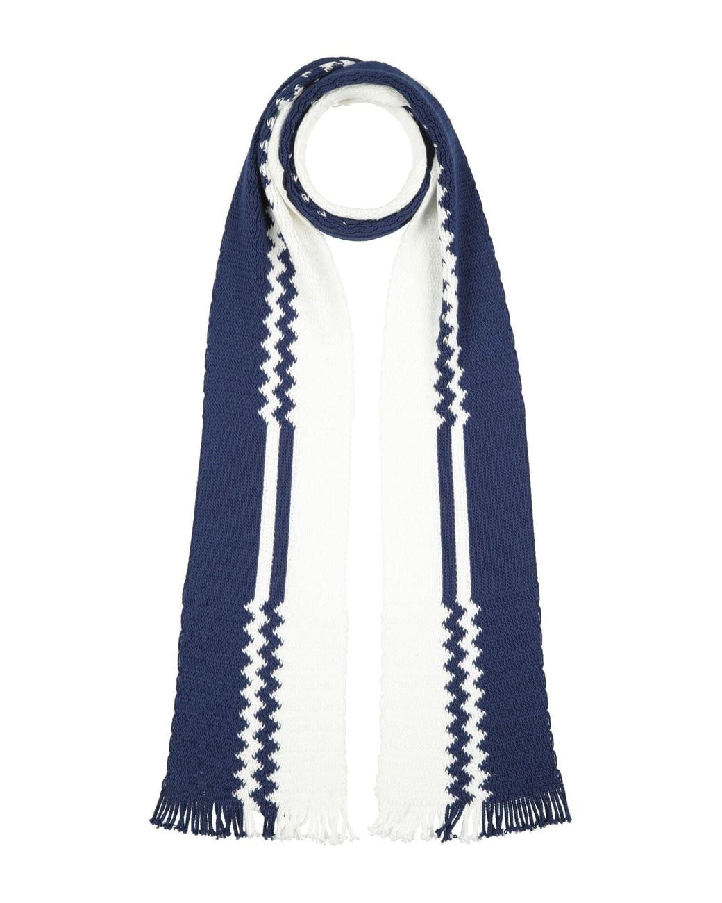 Missoni Blue Scarf Cotton for men