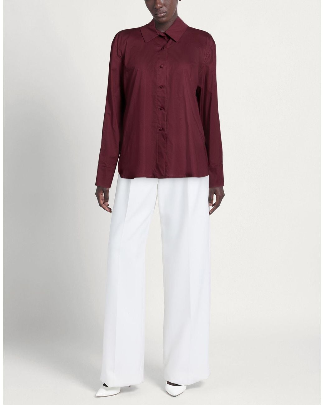 ACTUALEE Purple Shirt