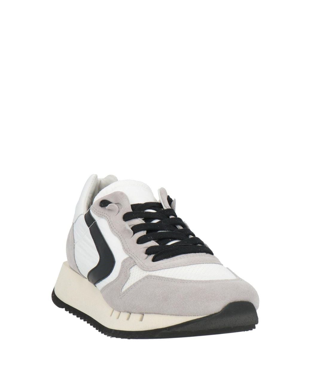 Valsport White Sneakers Leather, Synthetic Material for men