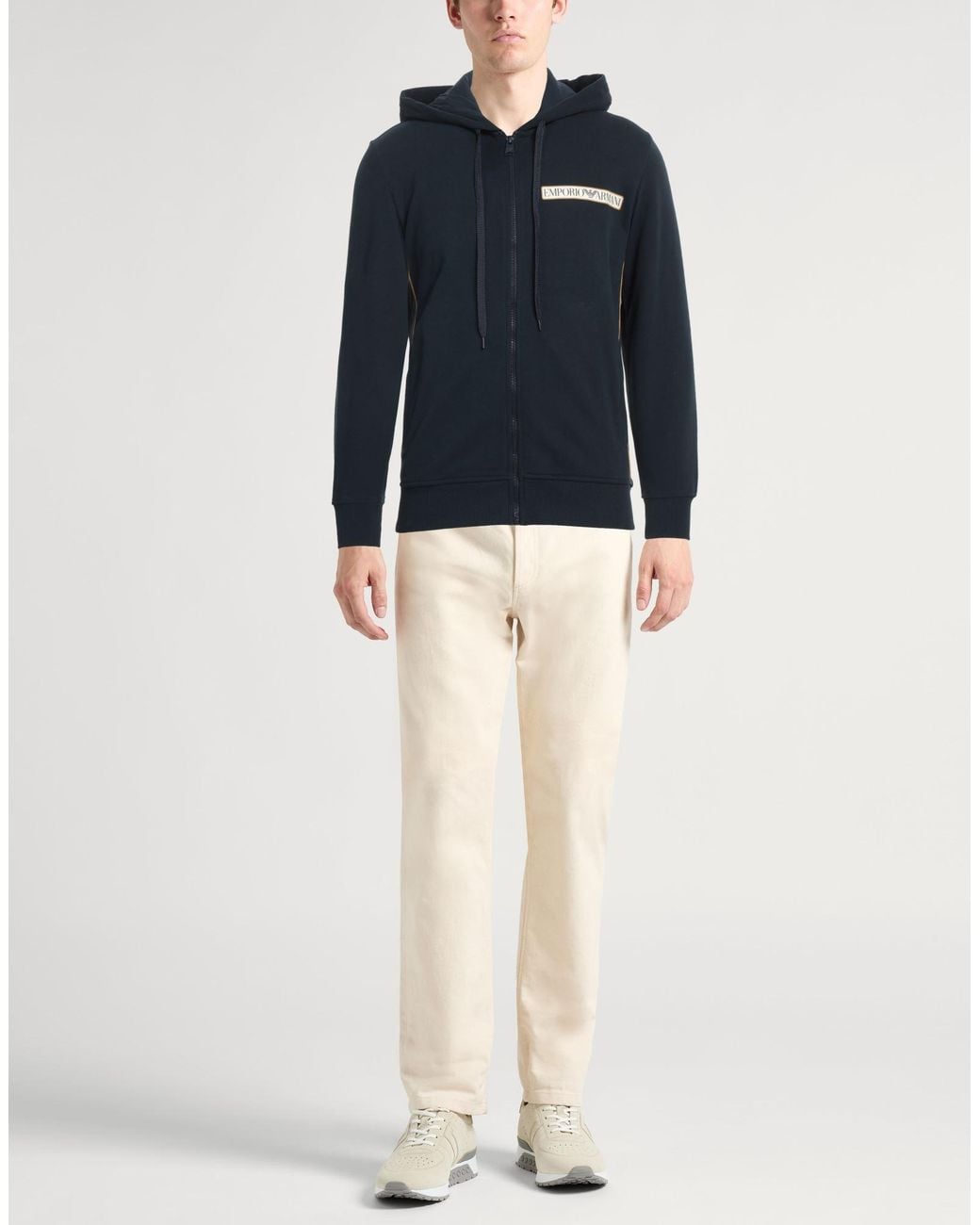 Emporio Armani Blue Sweatshirt for men