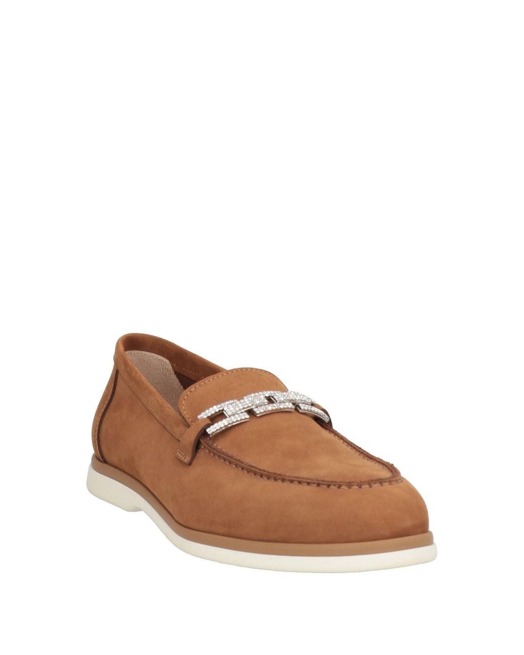 Baldinini Brown Loafers Leather