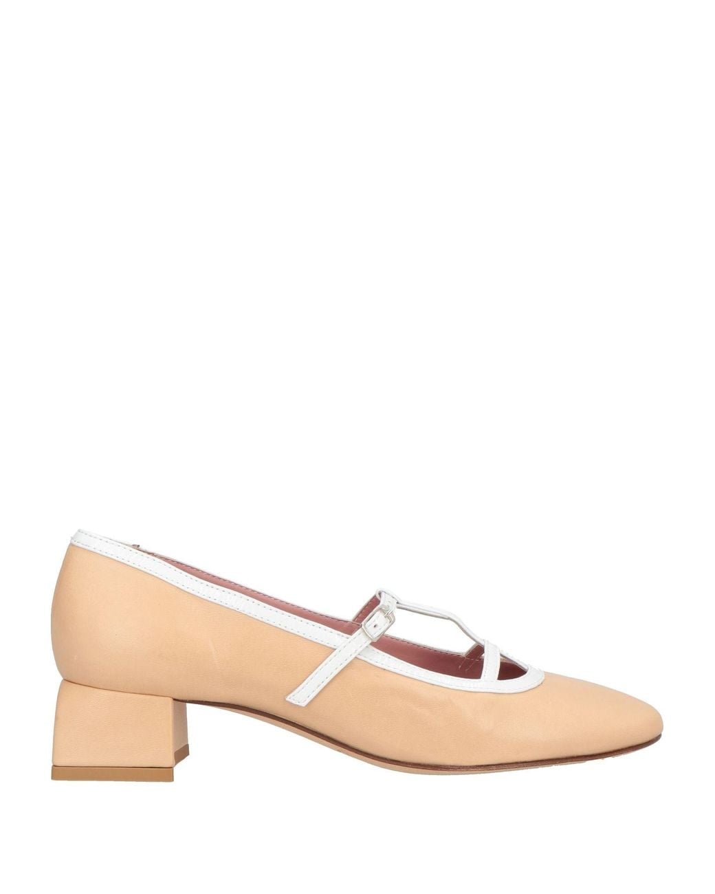 LORENA PAGGI Natural Blush Pumps Leather