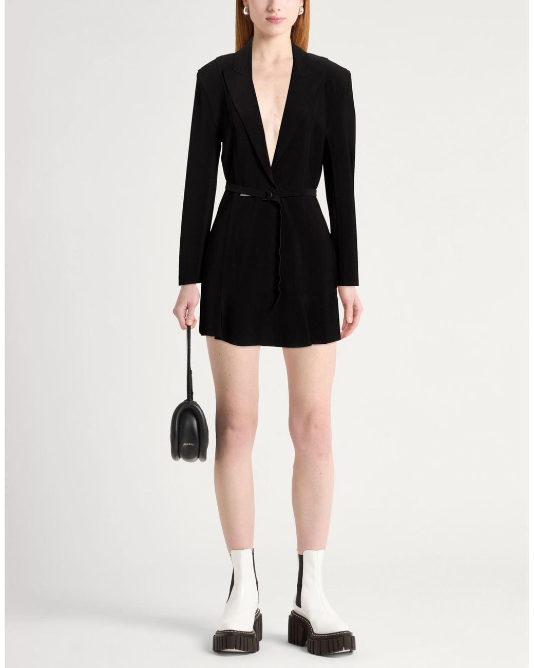 Norma Kamali Black Mini Dress