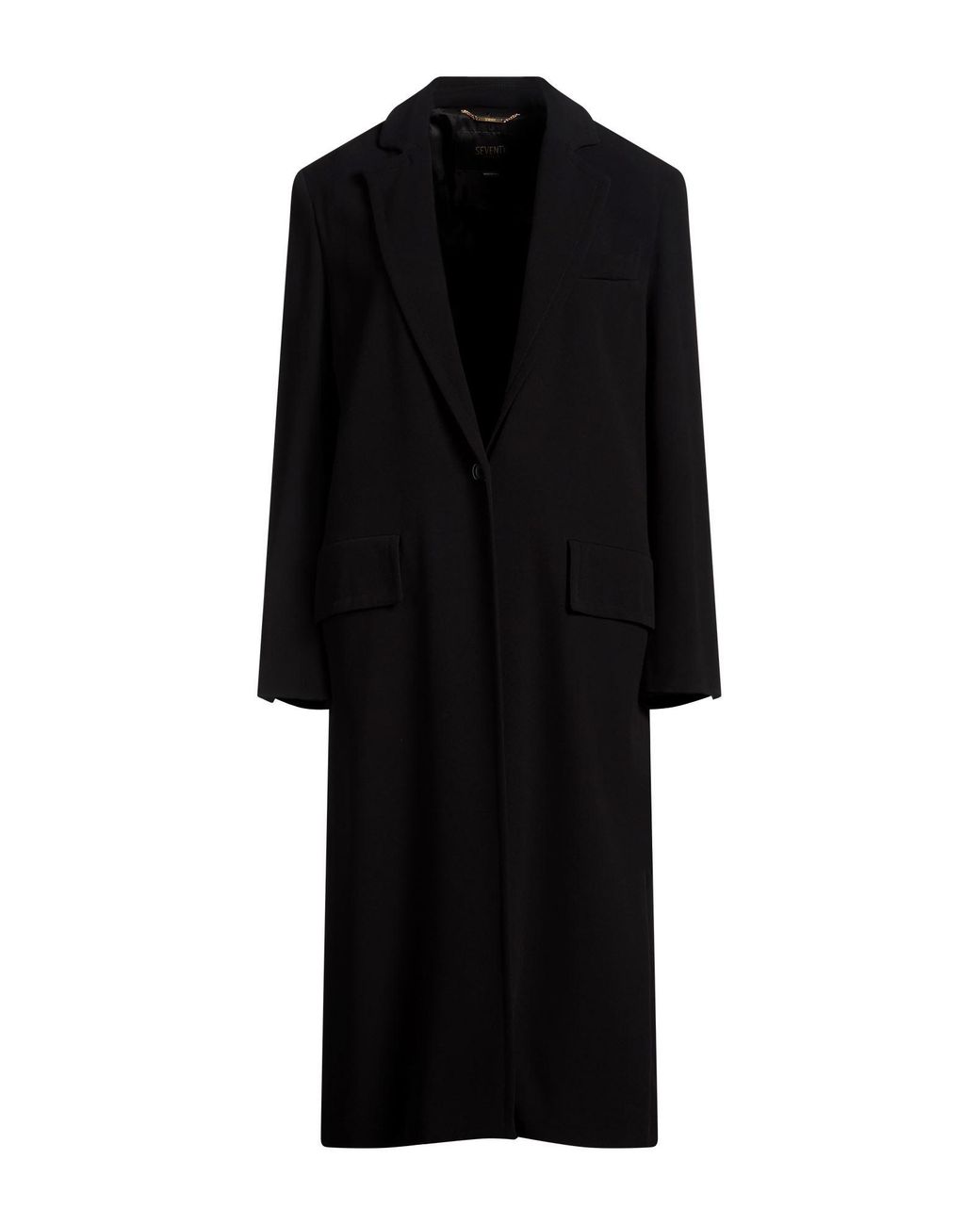 SEVENTY VENEZIA Black Overcoats & Trench Coats