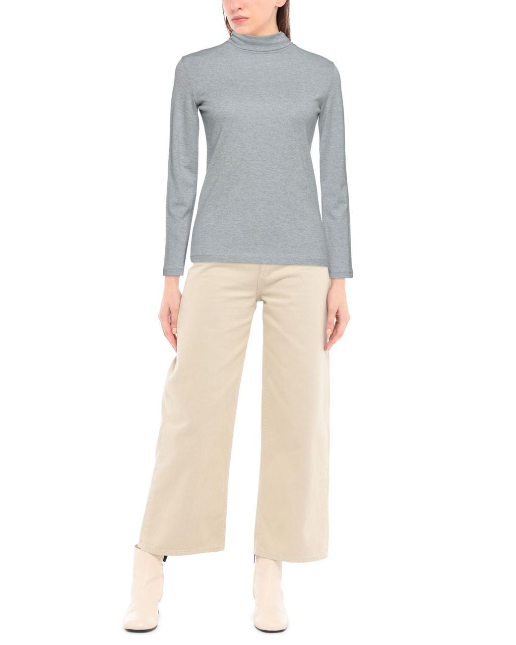 Circolo 1901 Gray Turtleneck