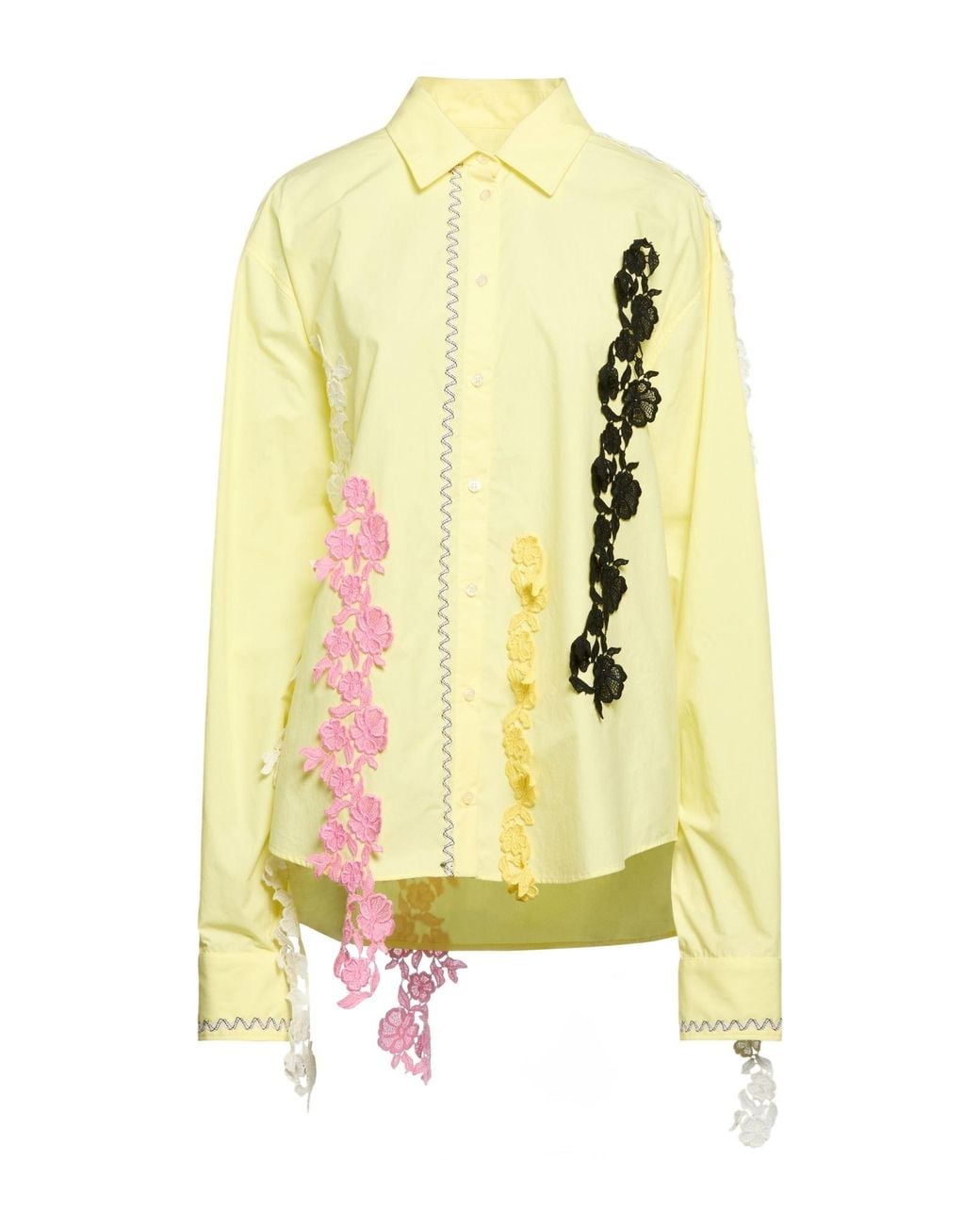 MSGM Yellow Hemd