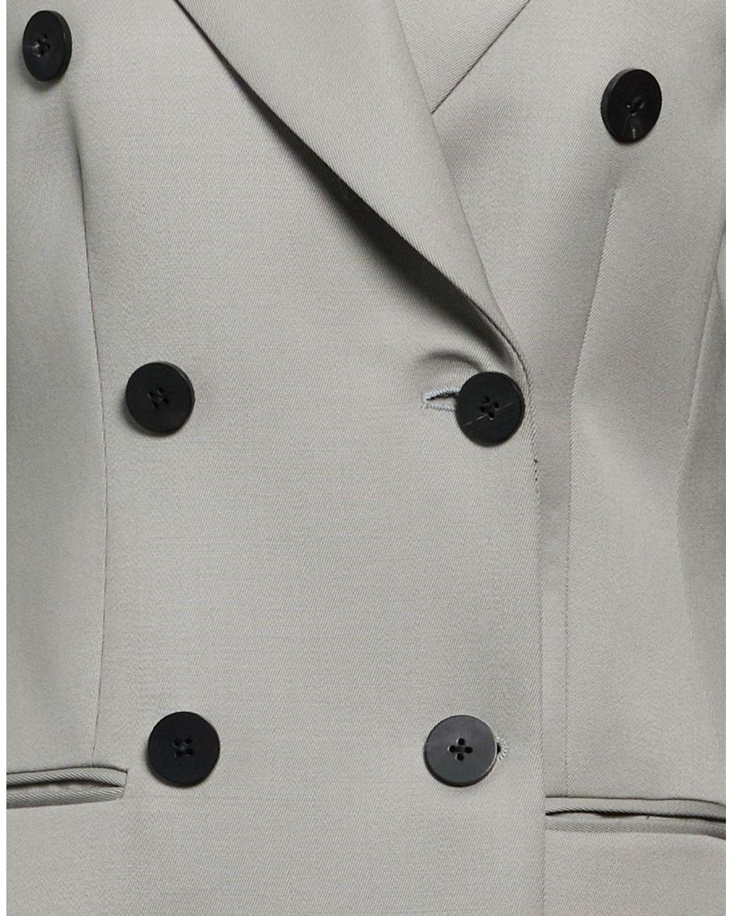Seafarer Gray Light Blazer Virgin Wool