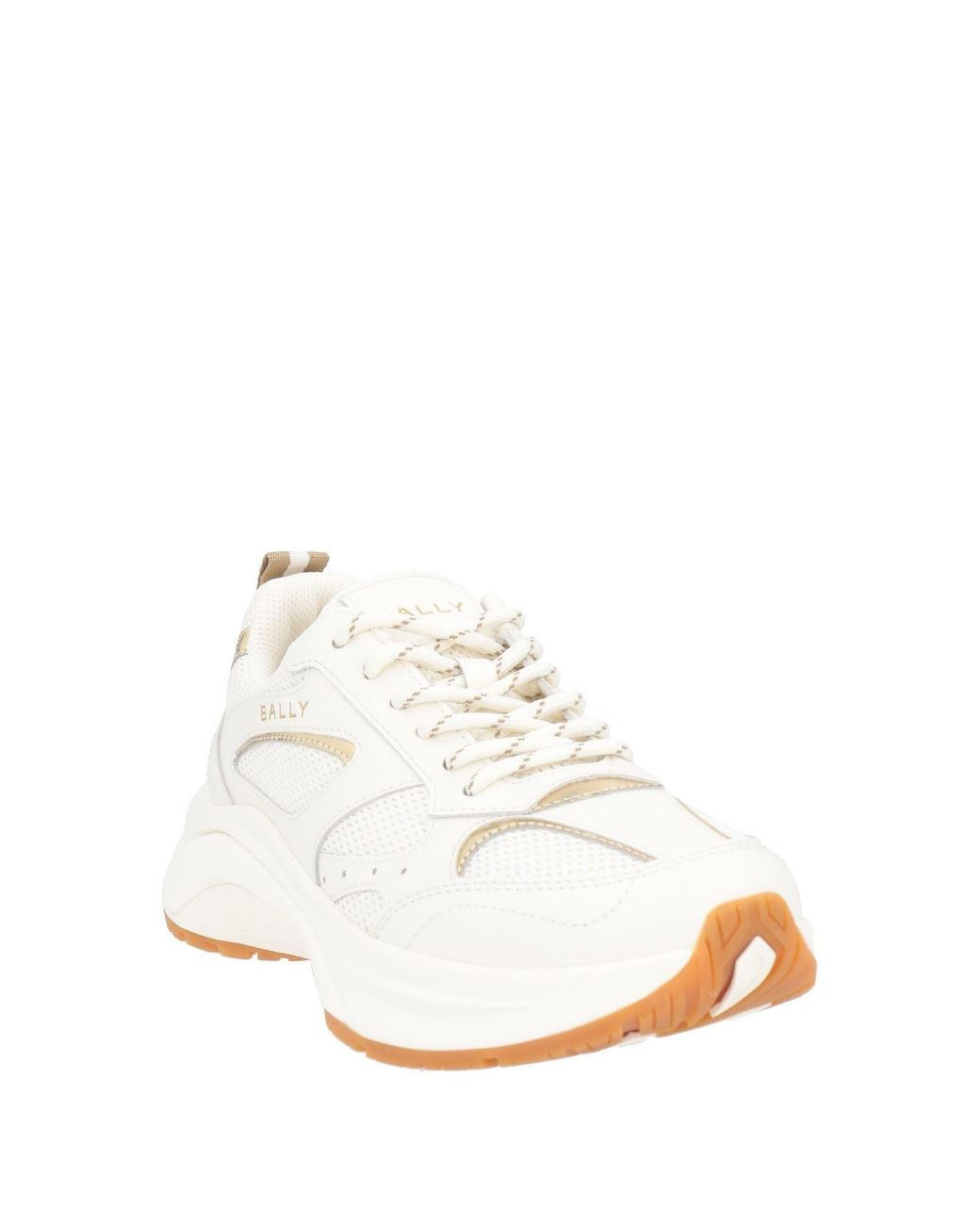 Bally White Trainers