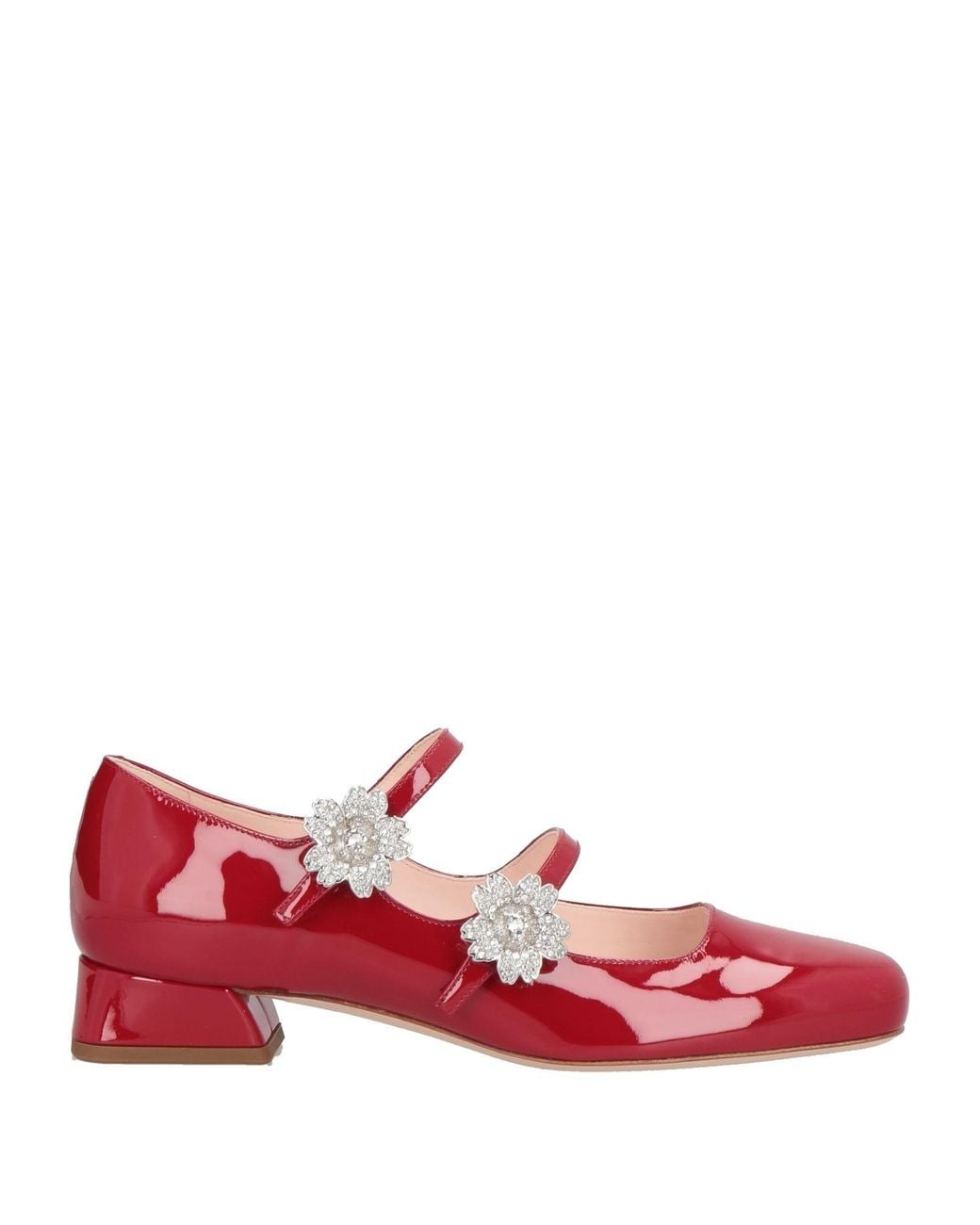 Roger Vivier Red Ballet Flats