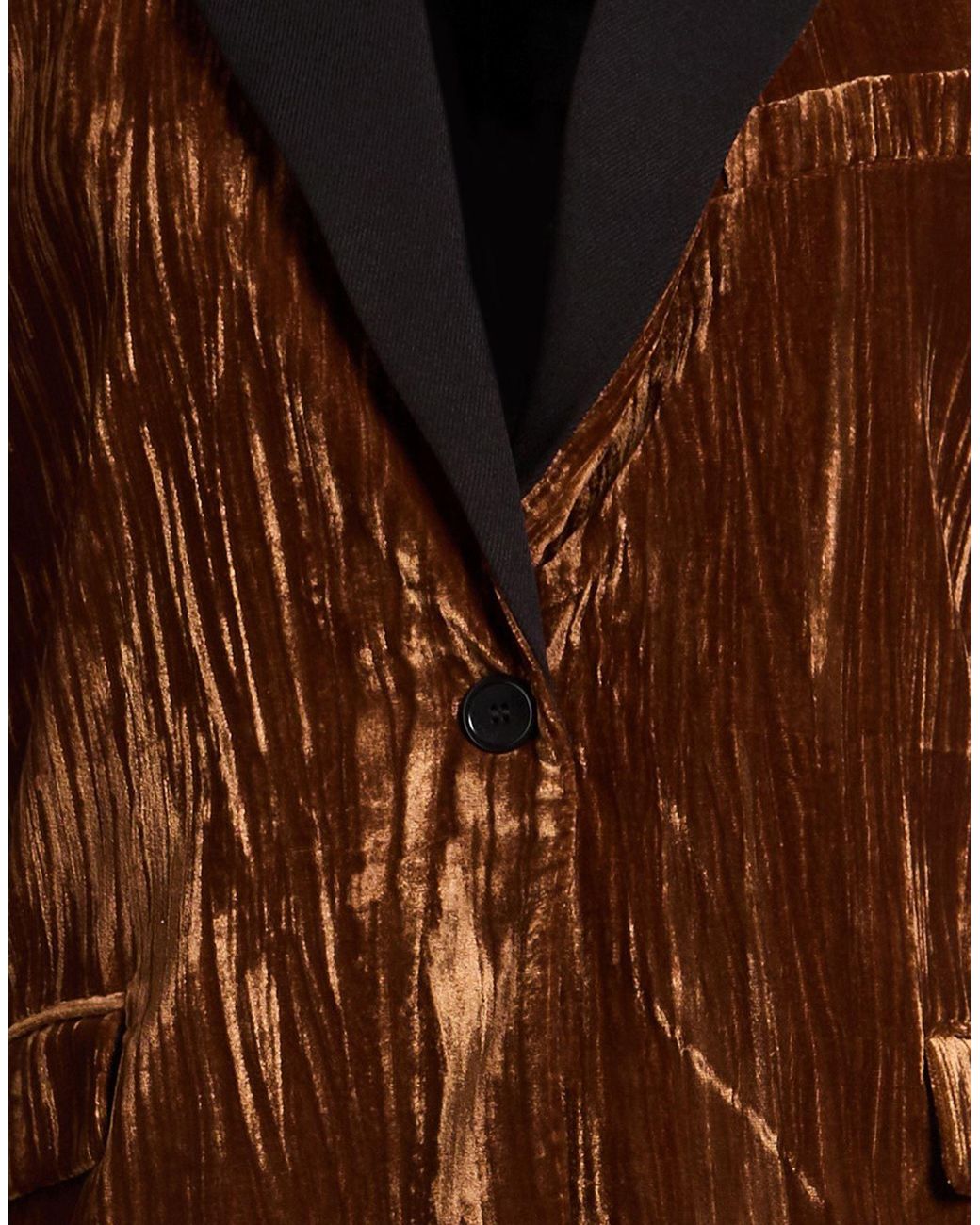 Liu Jo Brown Blazer Polyester