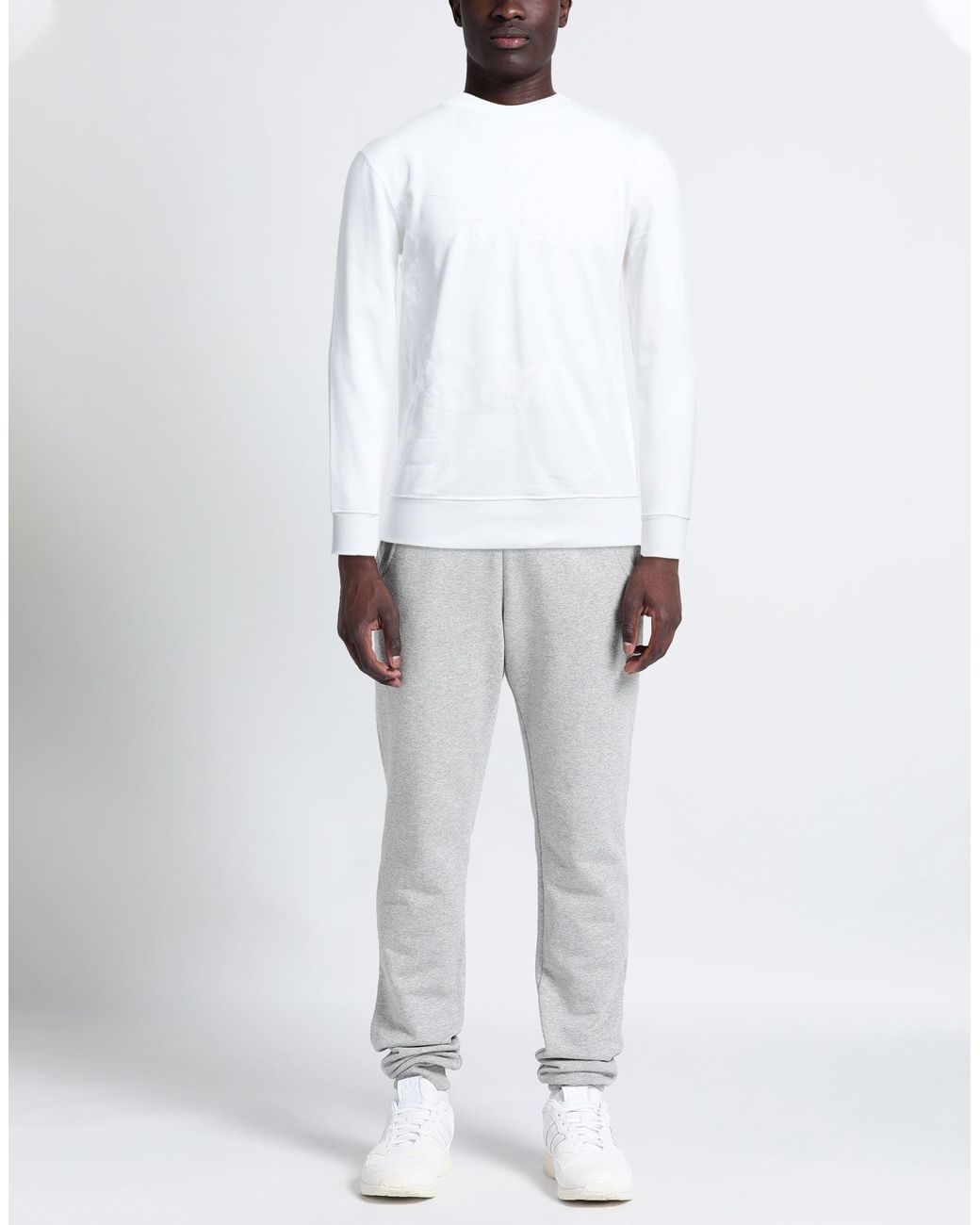 Liu Jo White Sweatshirt for men