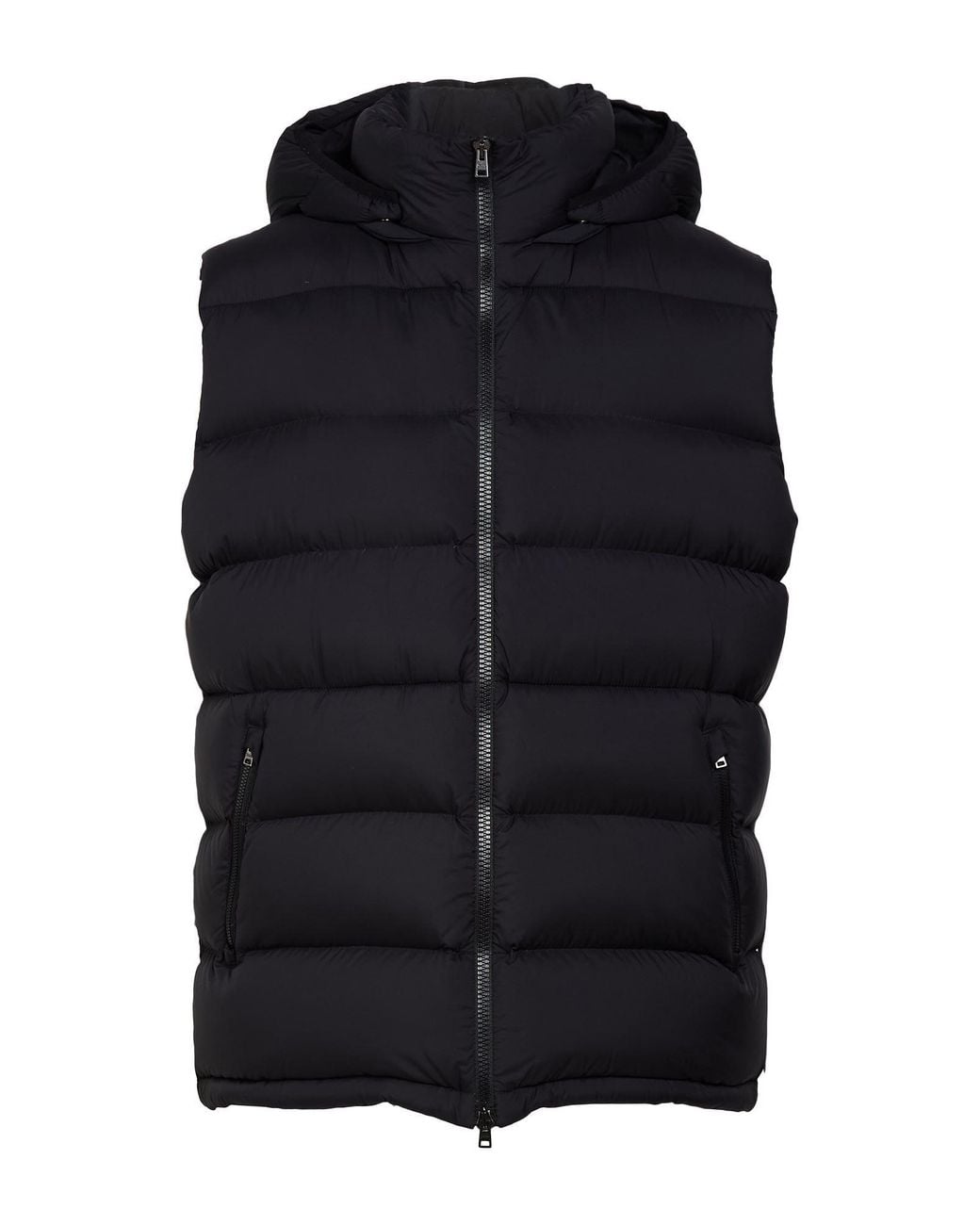 Herno Blue Vest Polyamide for men