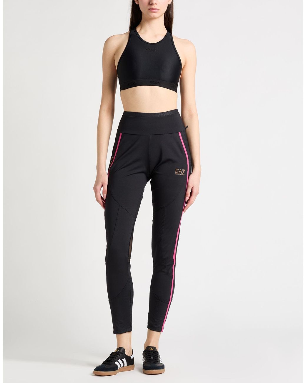 EA7 Black Leggings