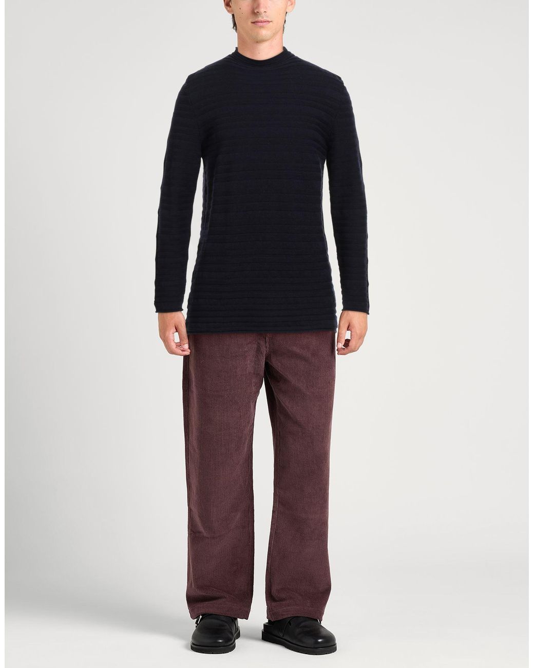 Grifoni Blue Sweater Virgin Wool for men