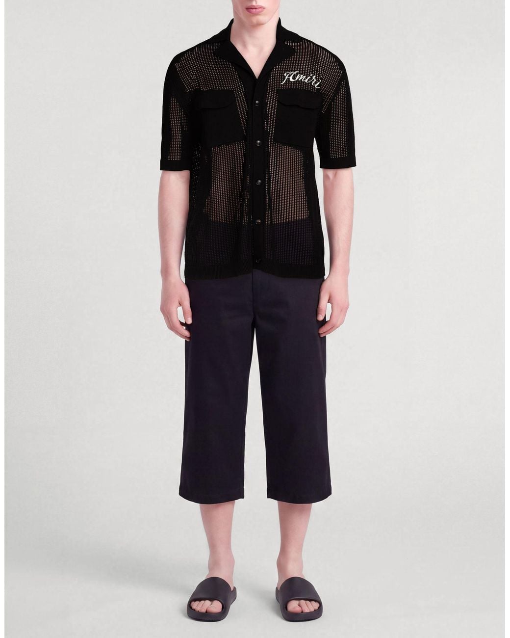 Camicia di Amiri in Black da Uomo