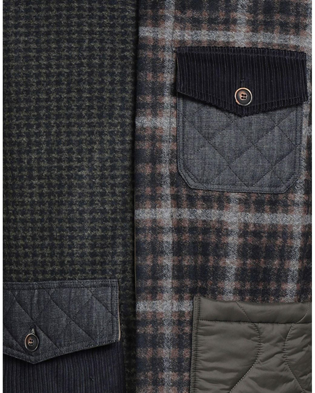 Bob Black Jacket Polyester, Acrylic, Virgin Wool for men