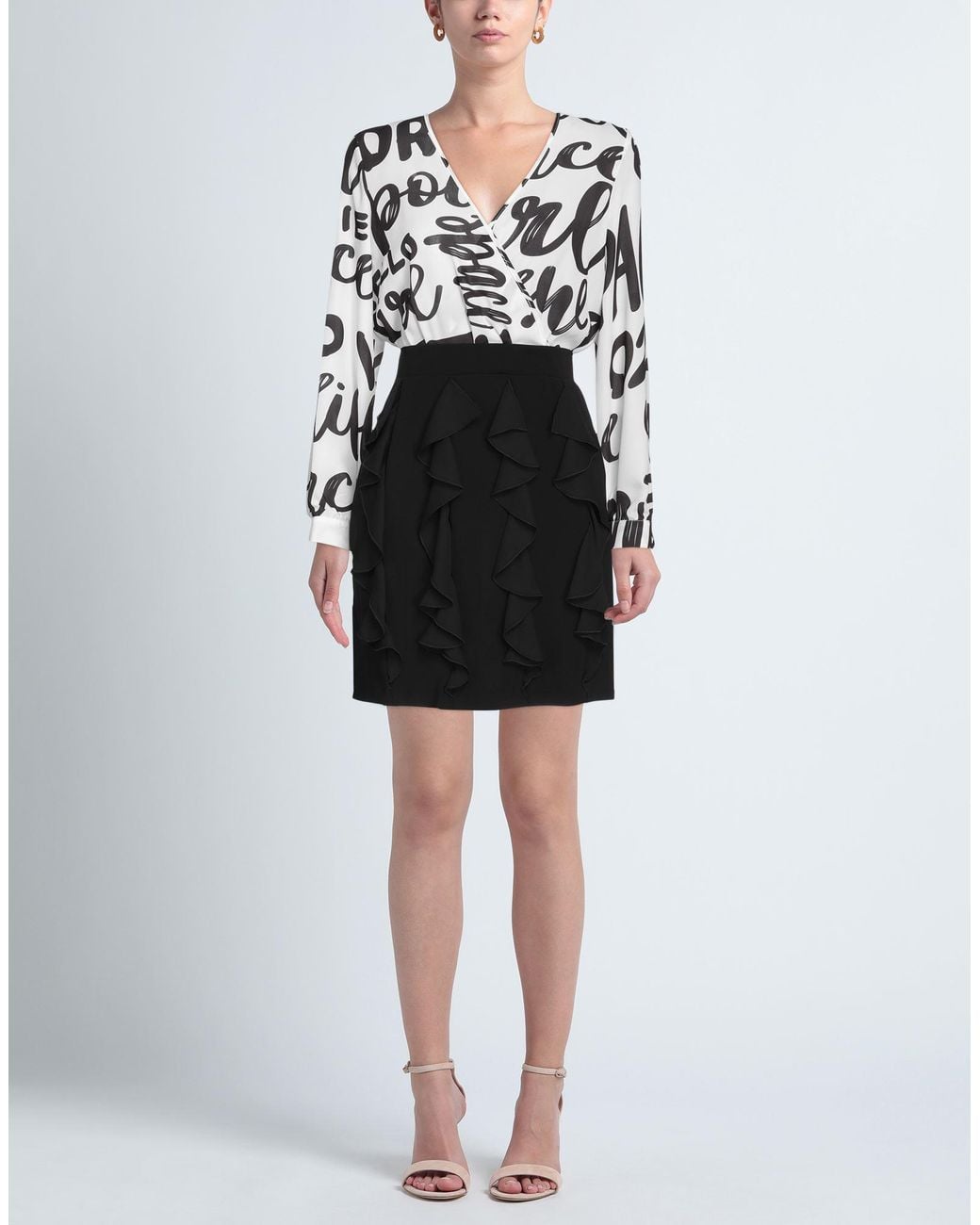 Frankie Morello Black Mini Dress