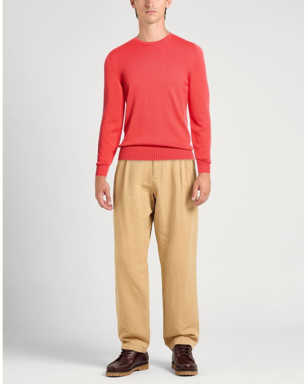 Pullover Drumohr de hombre de color Red
