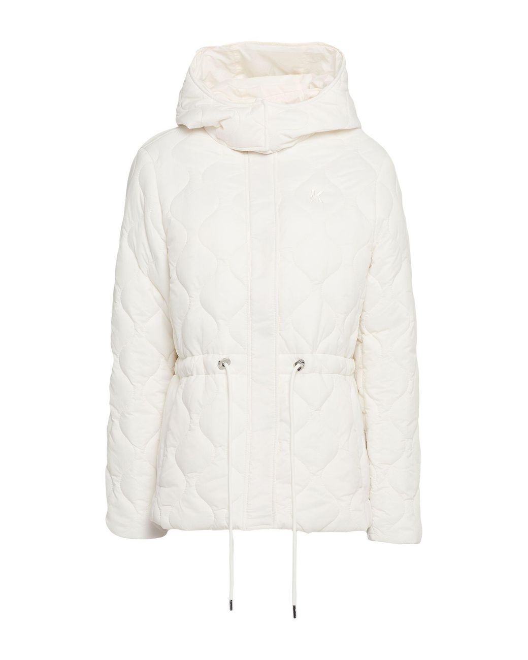 Karl Lagerfeld White Puffer