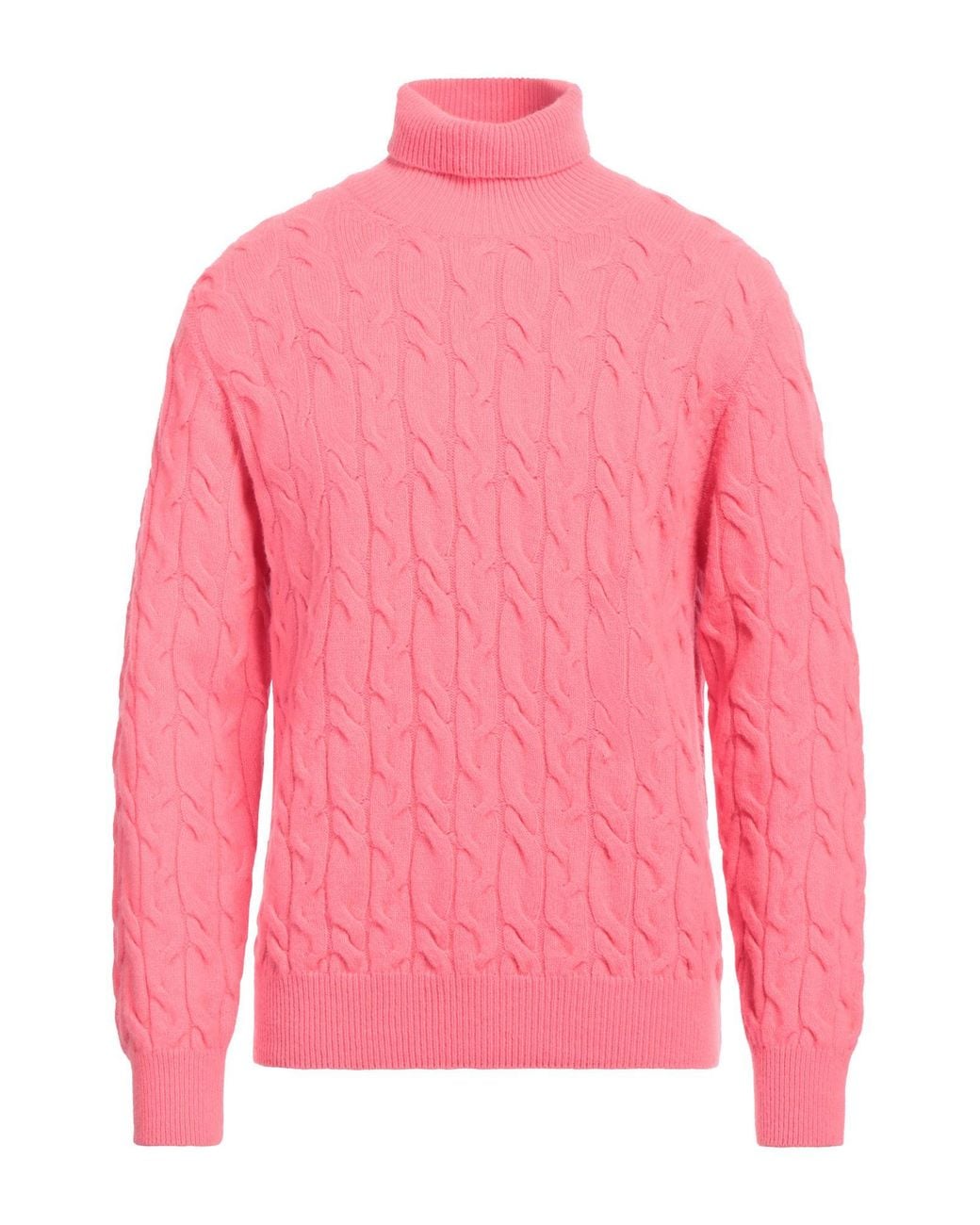 Amaranto Pink Turtleneck for men