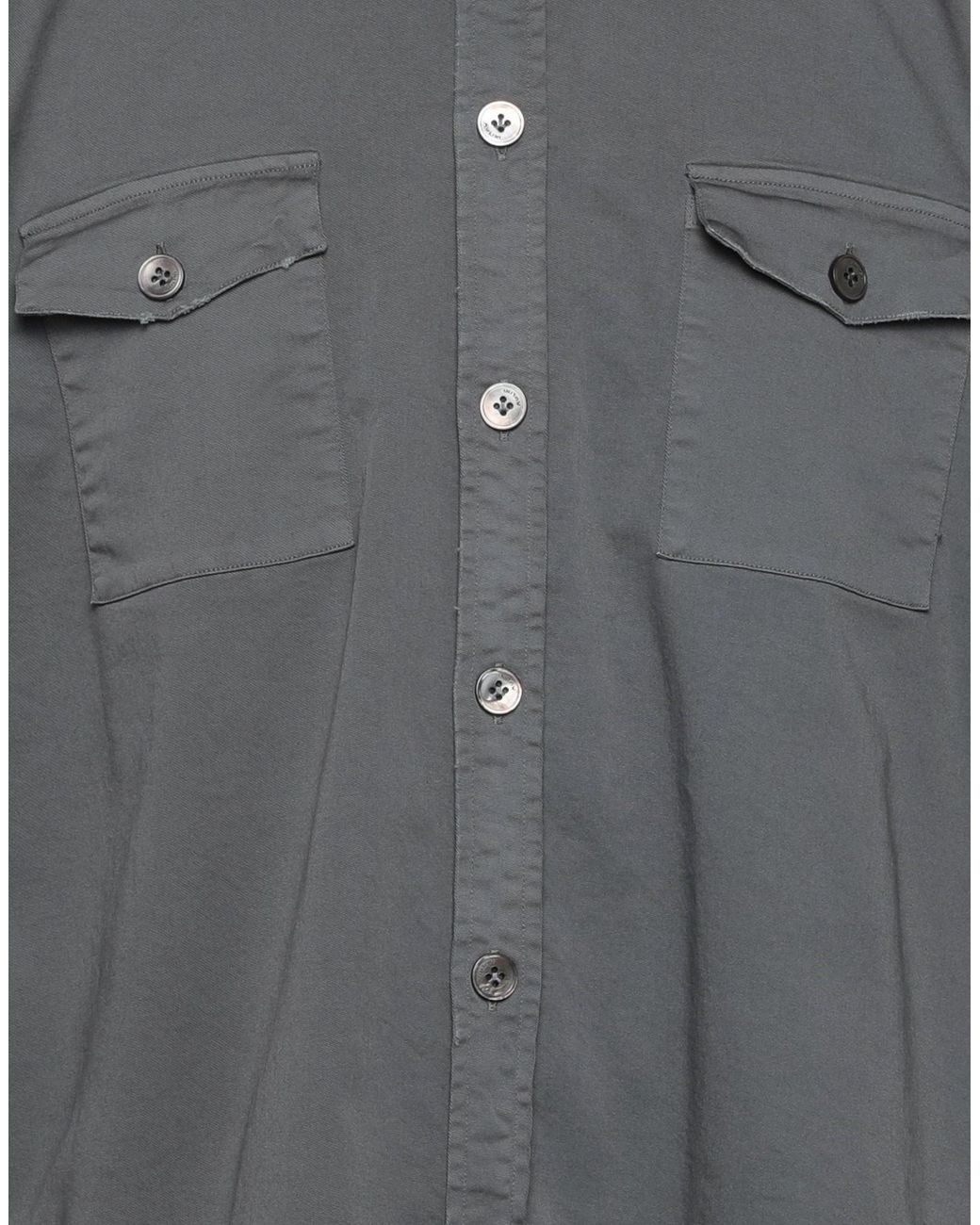 Aglini Gray Shirt for men