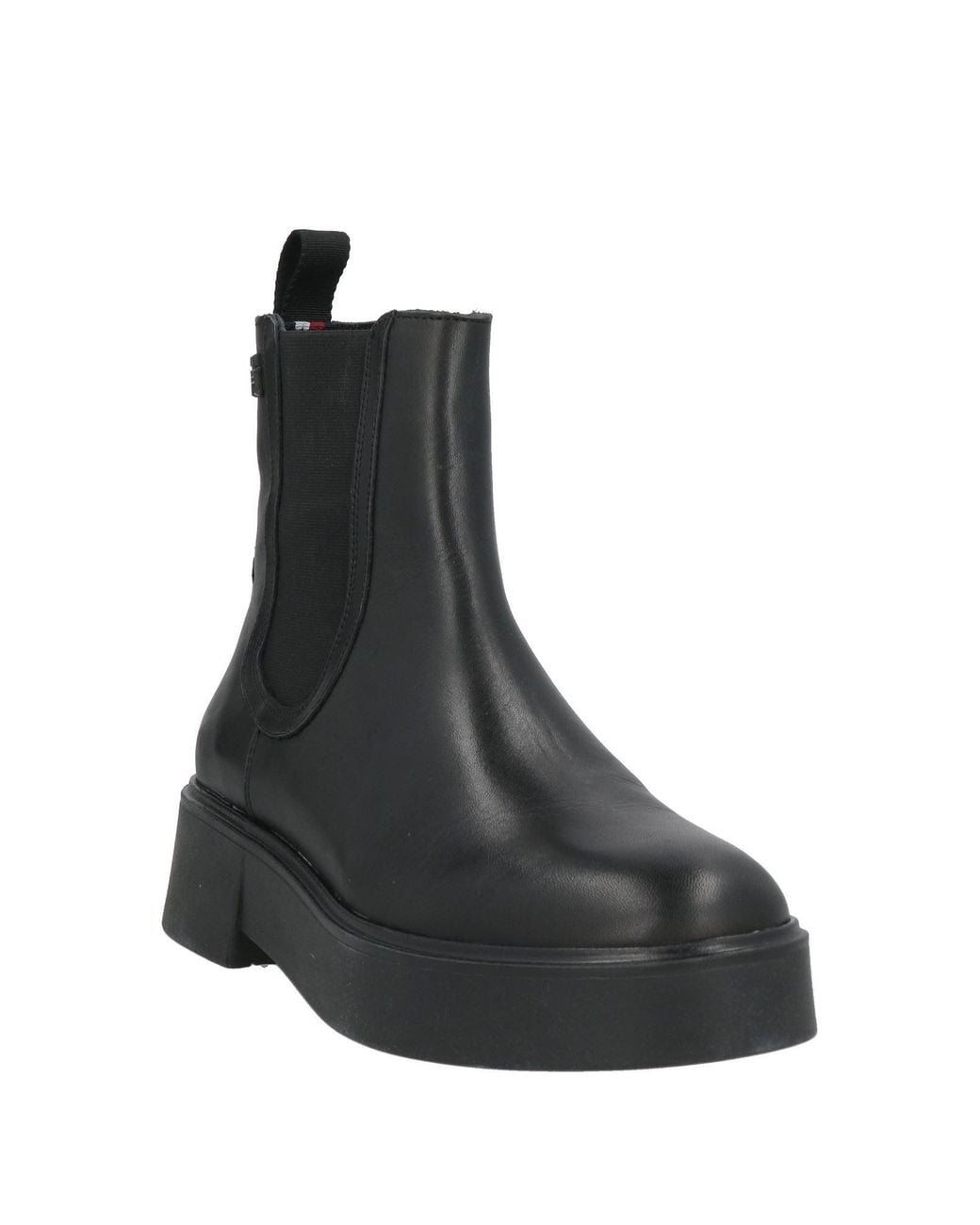 Tommy Hilfiger Black Ankle Boots