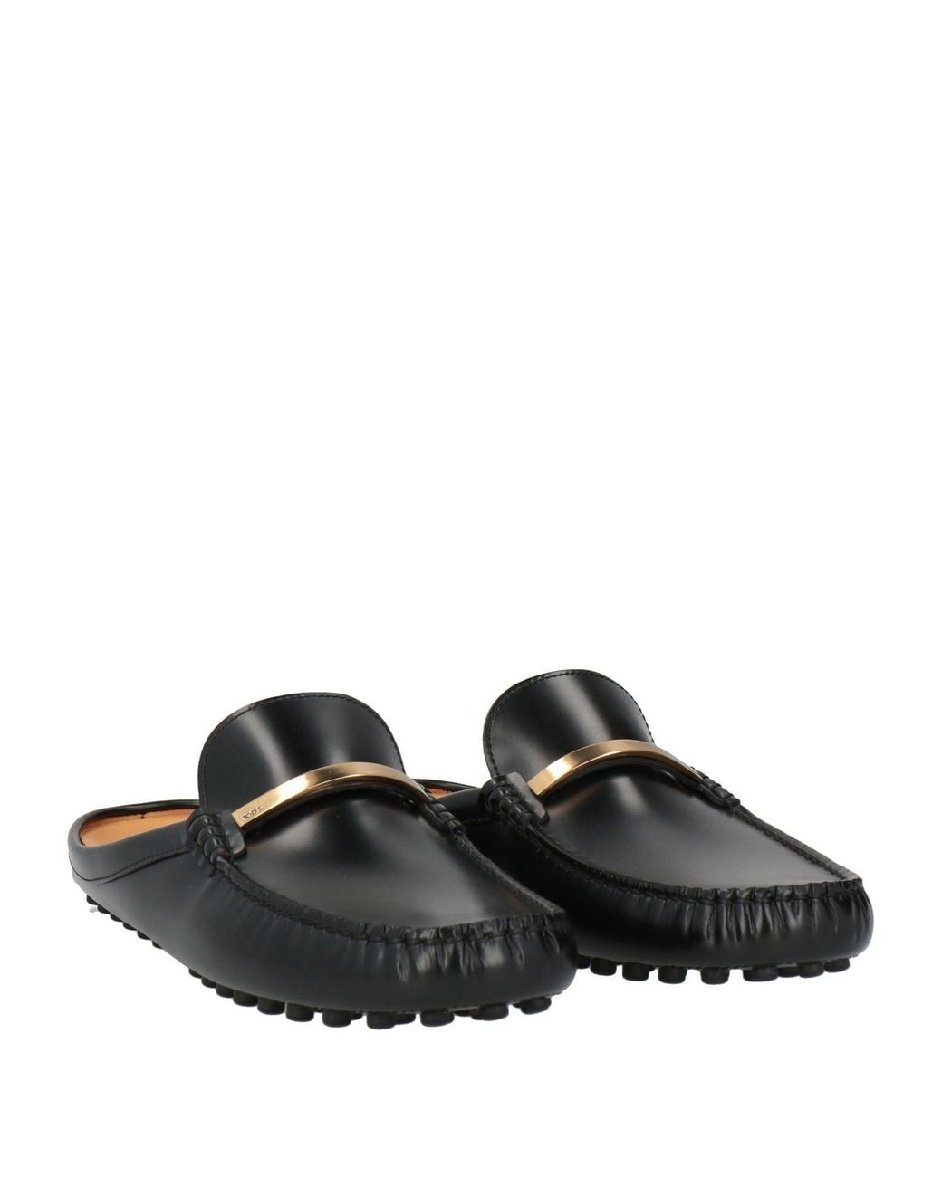 Tod's Black Mules & Clogs Leather