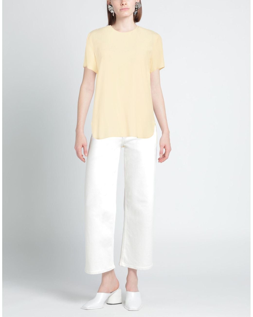 SIMONA CORSELLINI Natural Top Acetate, Silk
