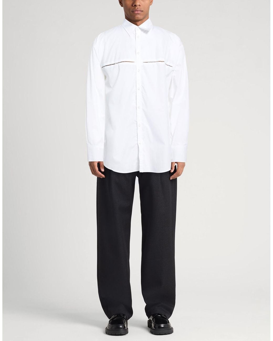DSquared² White Shirt Cotton for men