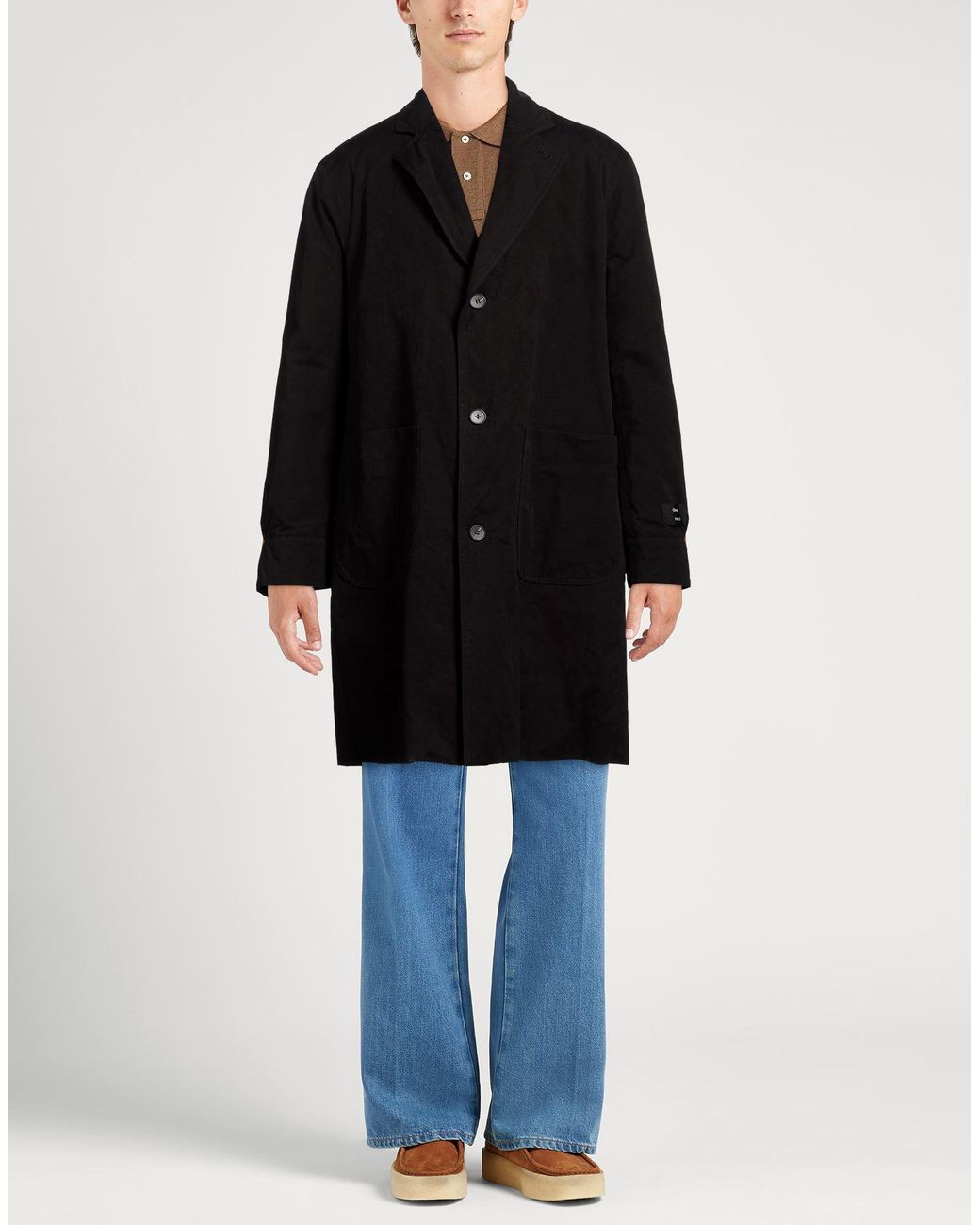 Paltò Black Coat for men