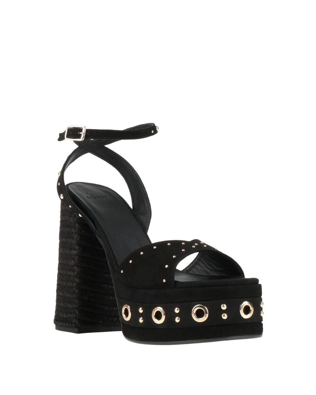 Castaner Black Sandals