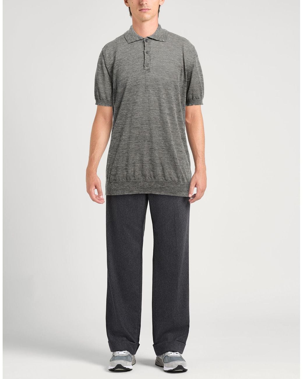 Bark Gray Jumper for men