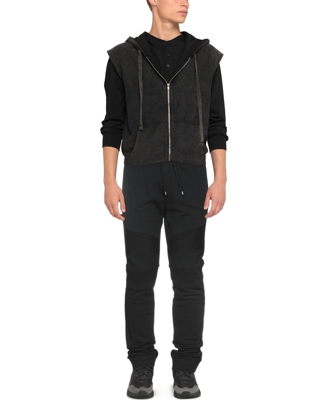 Balmain Black Trouser for men