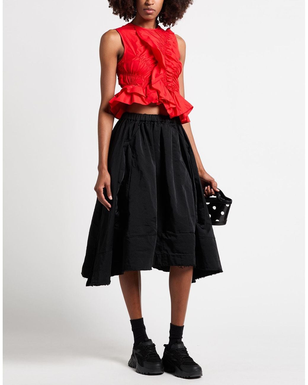 CECILIE BAHNSEN Red Top Cotton