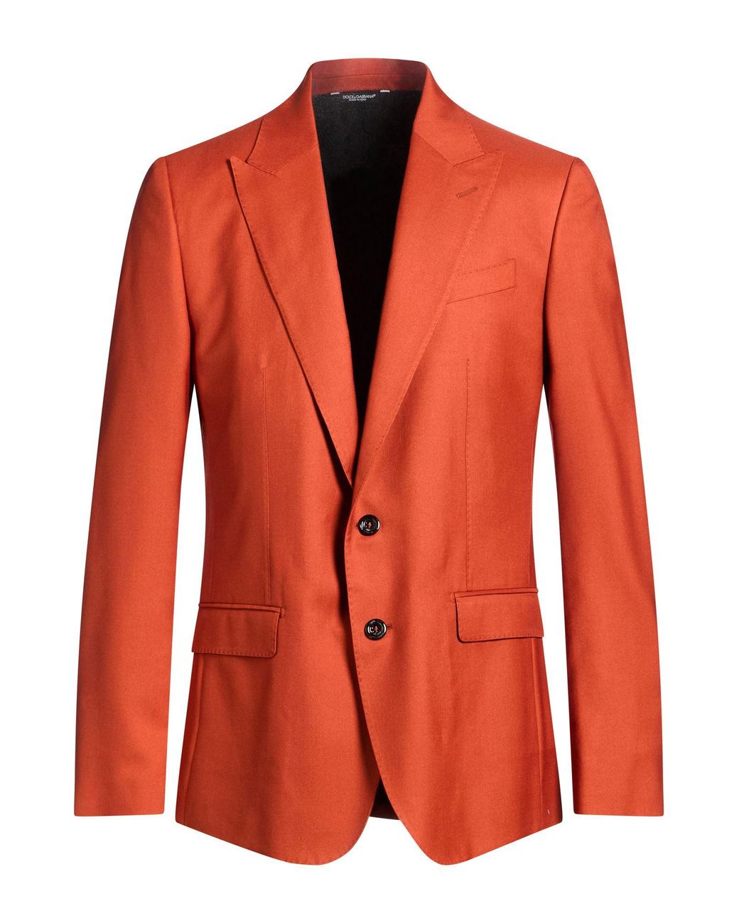 Dolce & Gabbana Red Blazer Cashmere, Silk for men