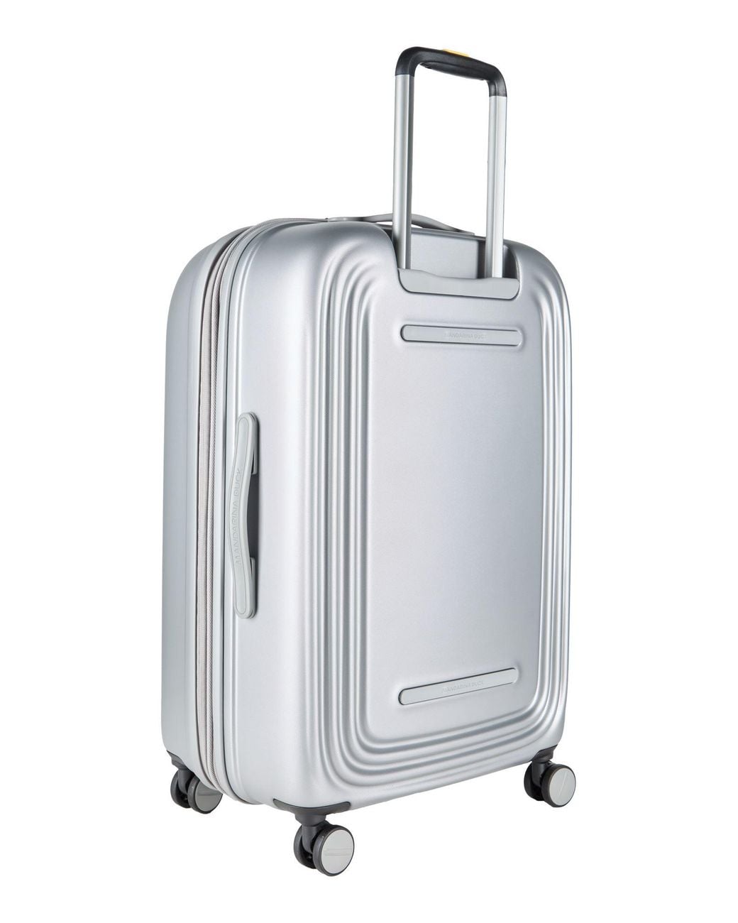 Mandarina Duck Gray Wheeled Luggage for men