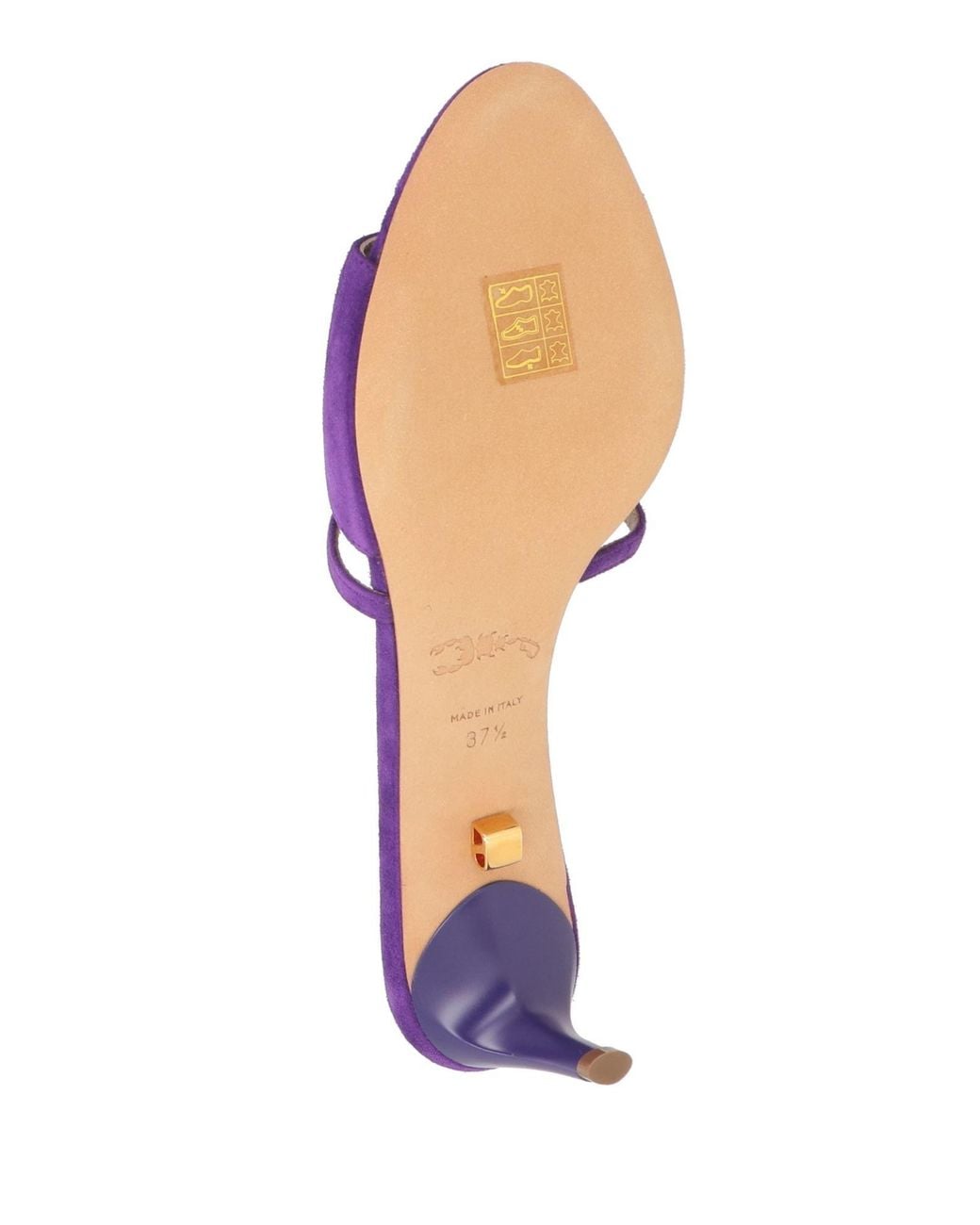 Skorpios Purple Sandals Leather