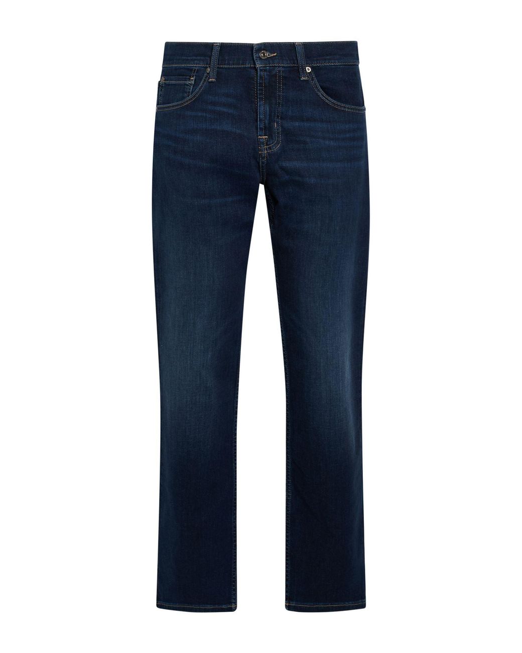 7 For All Mankind Blue Jeans Cotton, Polyester, Elastane for men