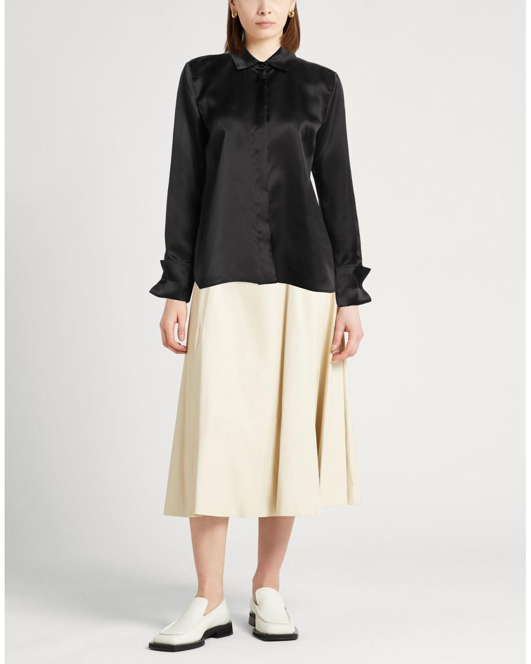 Max Mara Black Hemd