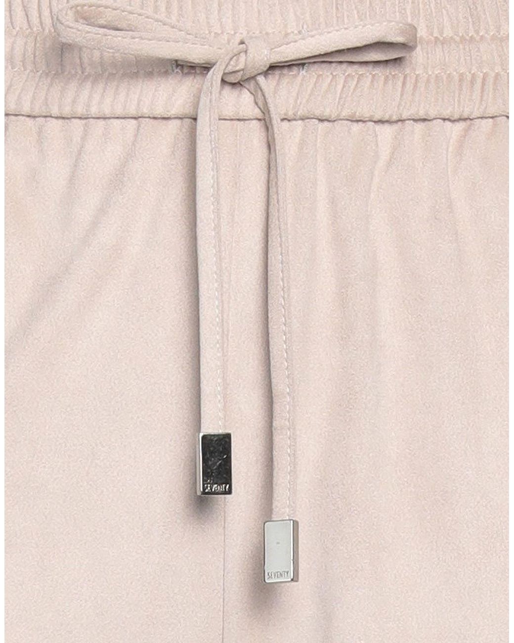 SEVENTY VENEZIA Natural Pants Polyester, Elastane