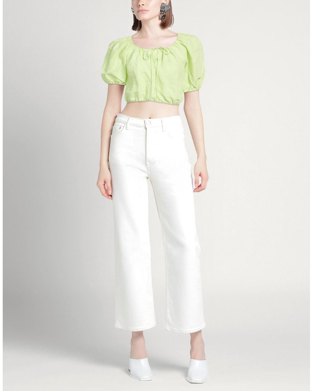 Casa Raki Green Top Organic Linen