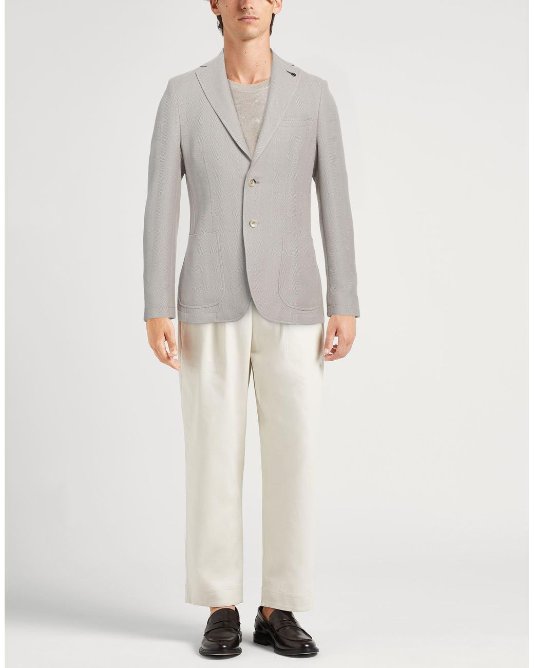 Paoloni Gray Blazer for men
